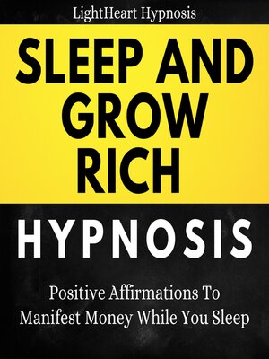 cover image of Sleep and Grow Rich Hypnosis